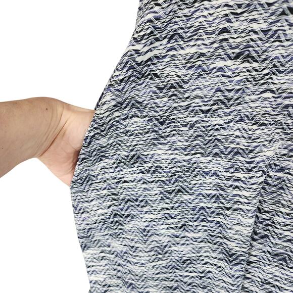 MPG Racer Back Tank Dress sz M Women Space Dye Purple White Performance Athletic - Picture 7 of 12